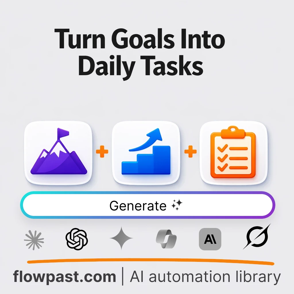 Build a Life Goal Map with this AI Prompt - AI prompt template