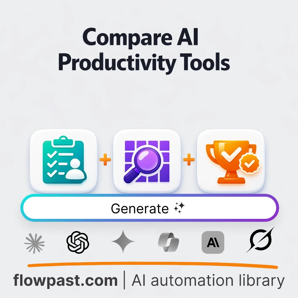 Build an AI Tool Comparison Table with this AI Prompt - AI prompt template