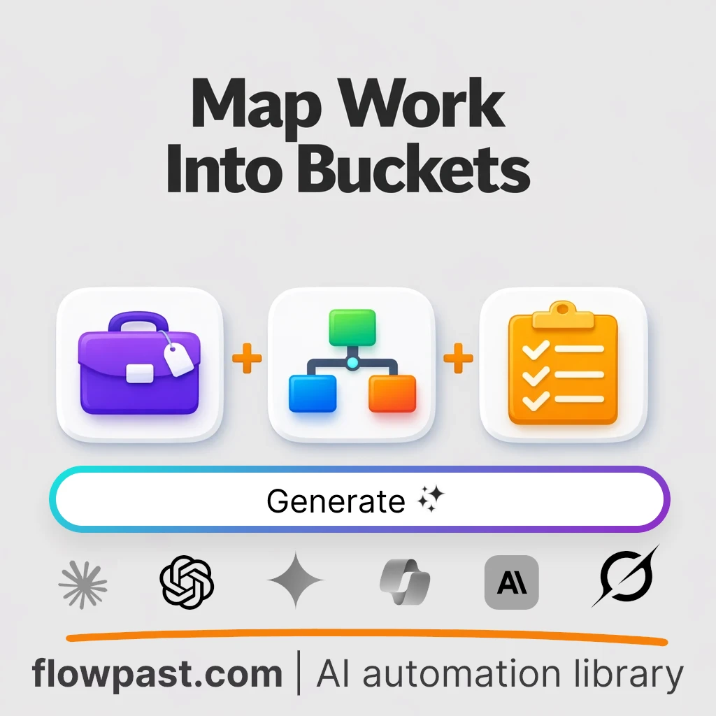 Build a Business Task Taxonomy Framework AI Prompt - AI prompt template