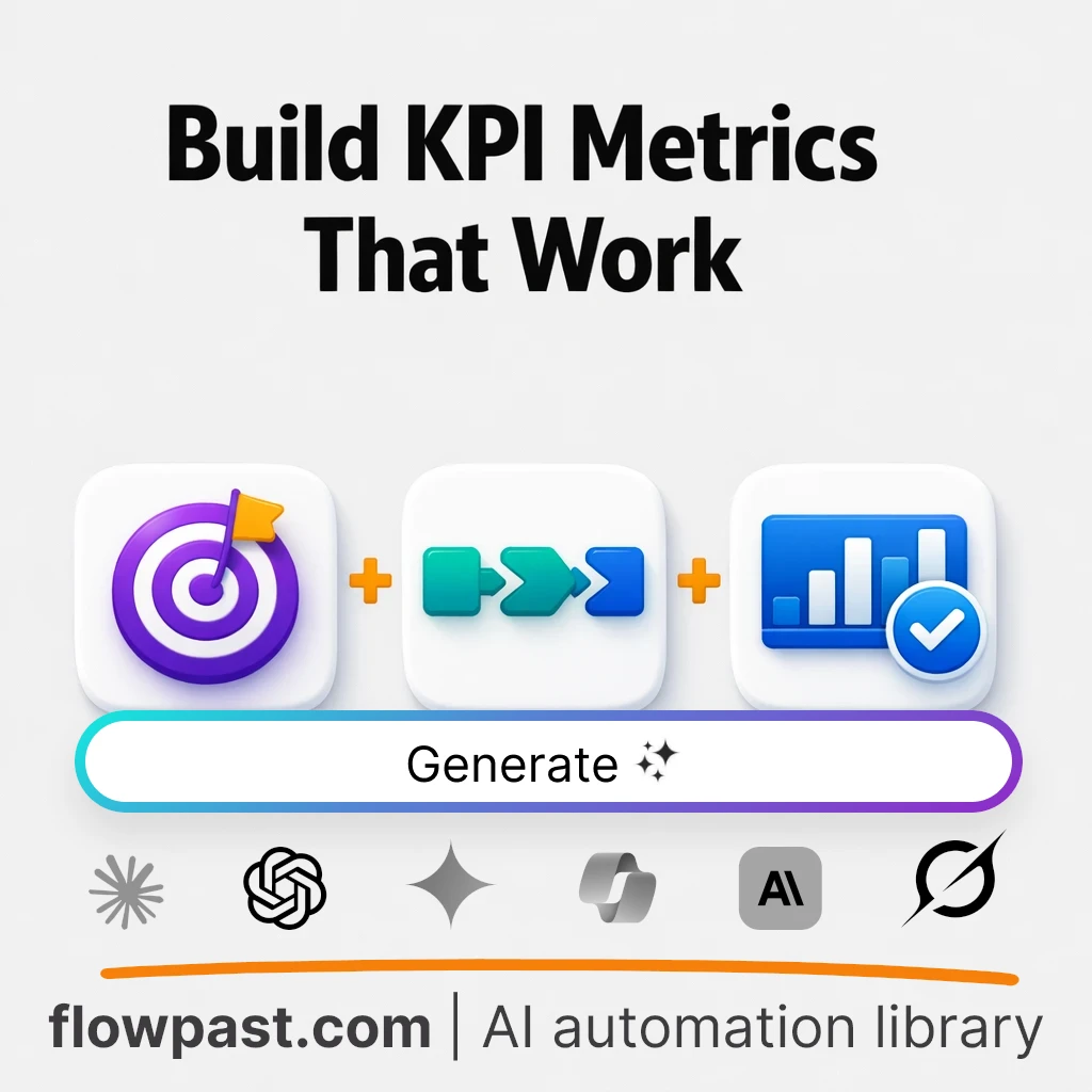 Build a Goal-Aligned Productivity Scorecard AI Prompt - AI prompt template