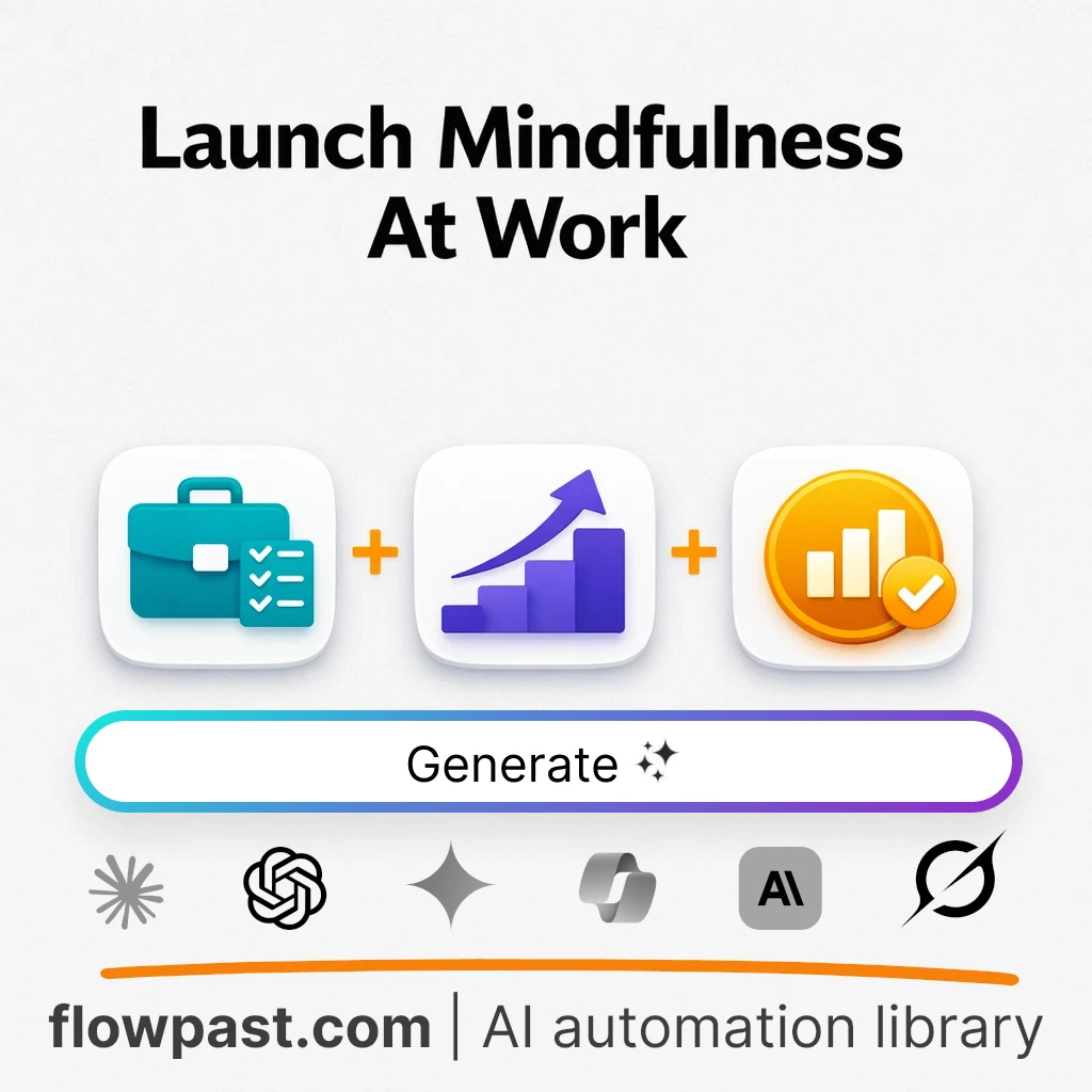 Create a Corporate Mindfulness Program Blueprint AI Prompt - AI prompt template