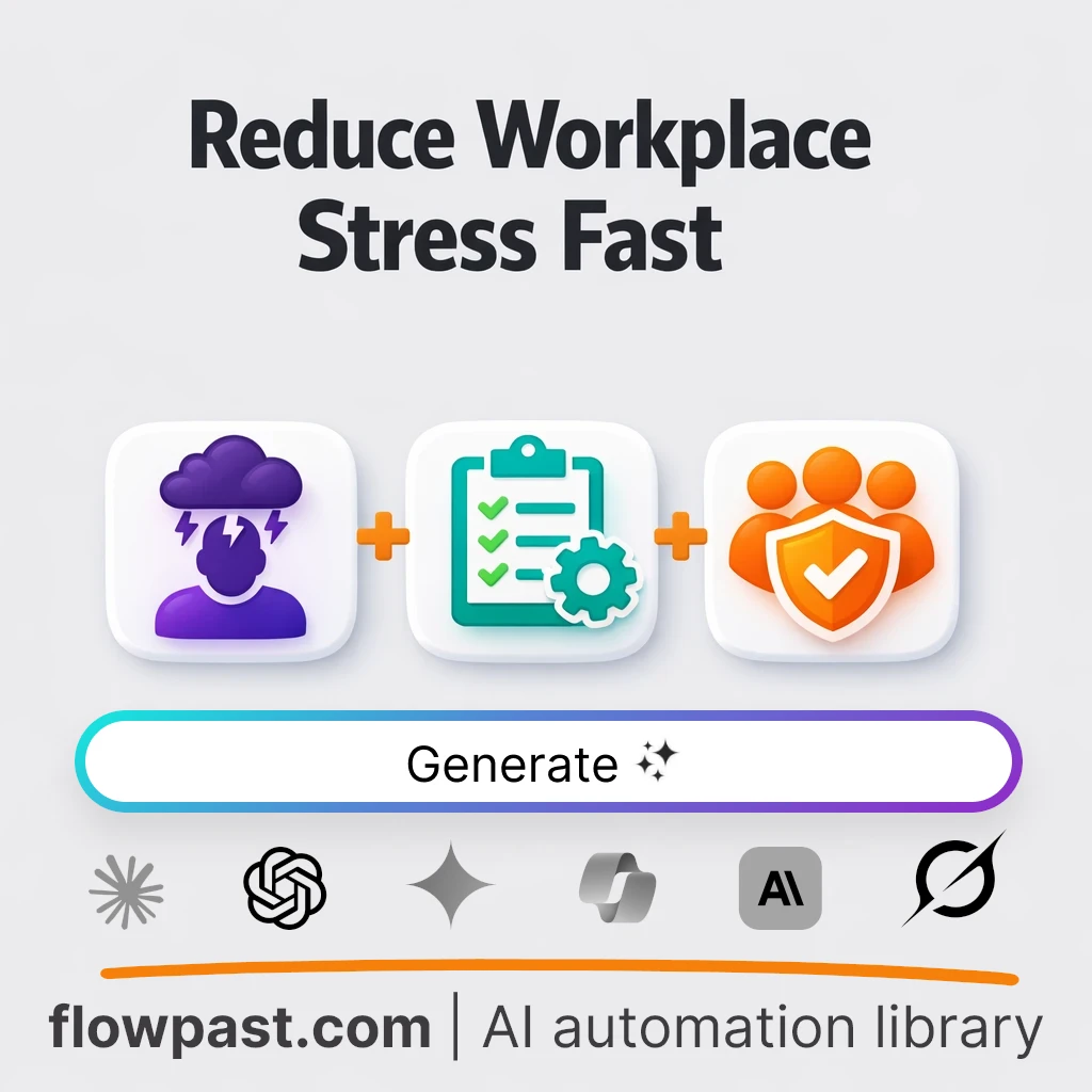 Identify Workplace Stress Drivers AI Prompt - AI prompt template