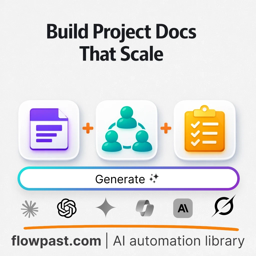 Build a Project Documentation Template with this AI Prompt - AI prompt template