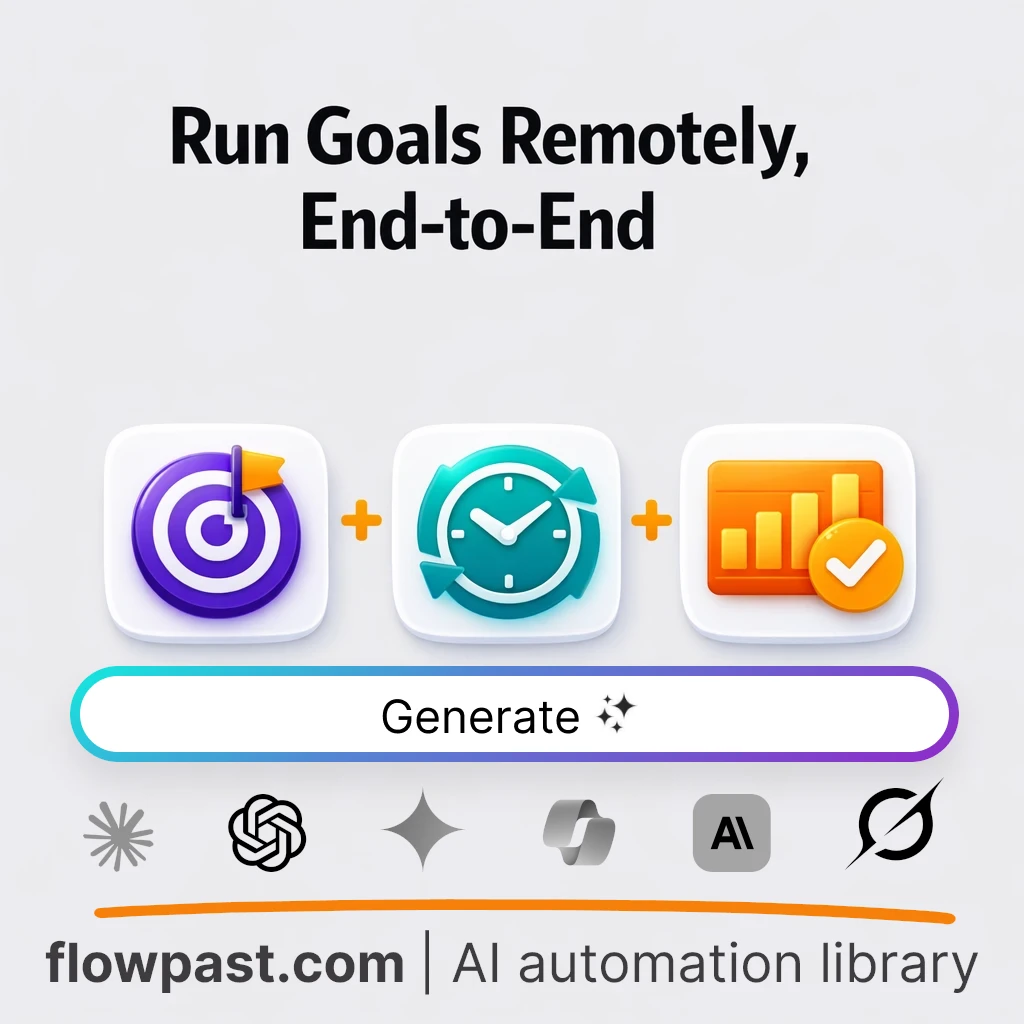 Build Remote Team Goal System AI Prompt - AI prompt template