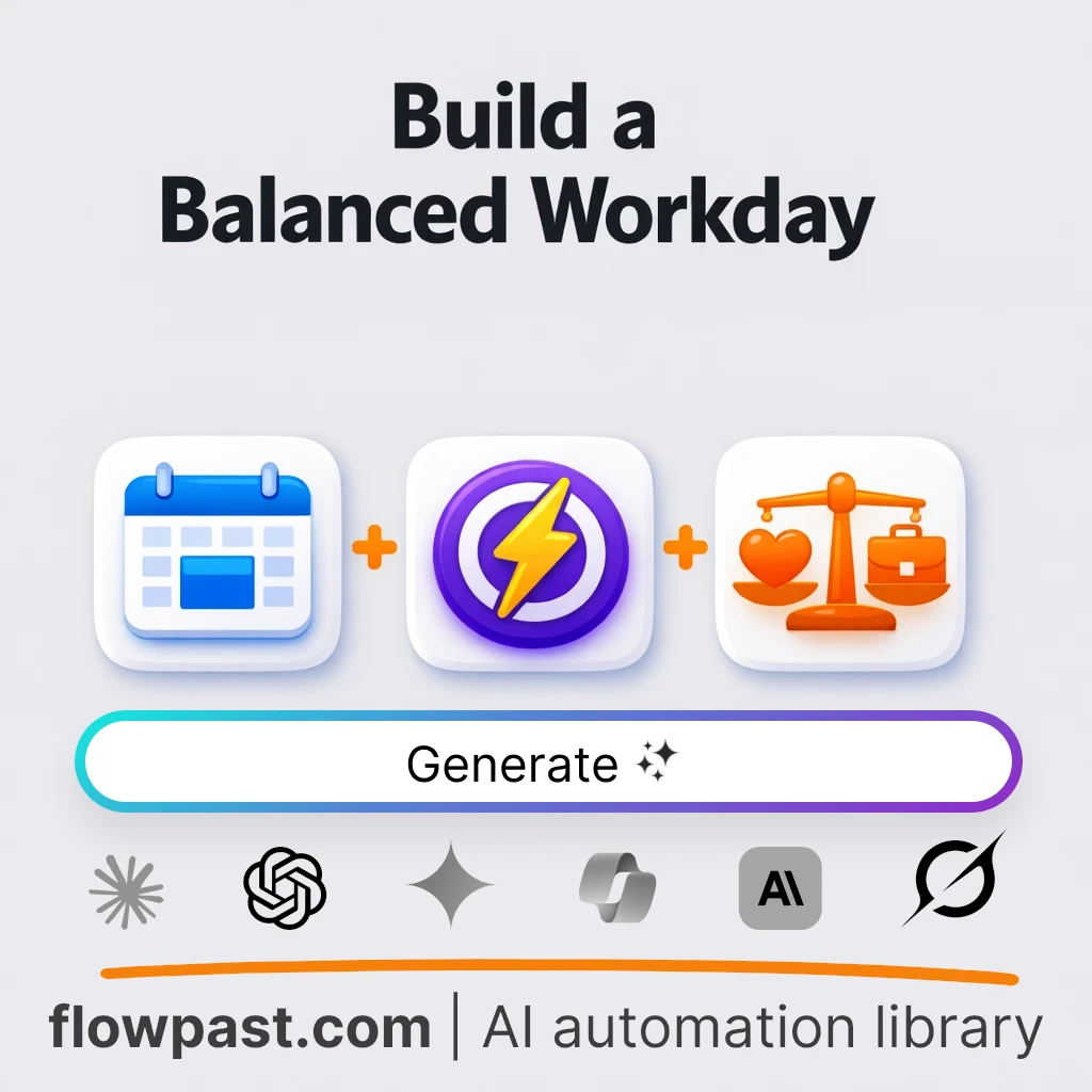 Build a Remote Work Daily Schedule Blueprint AI Prompt - AI prompt template