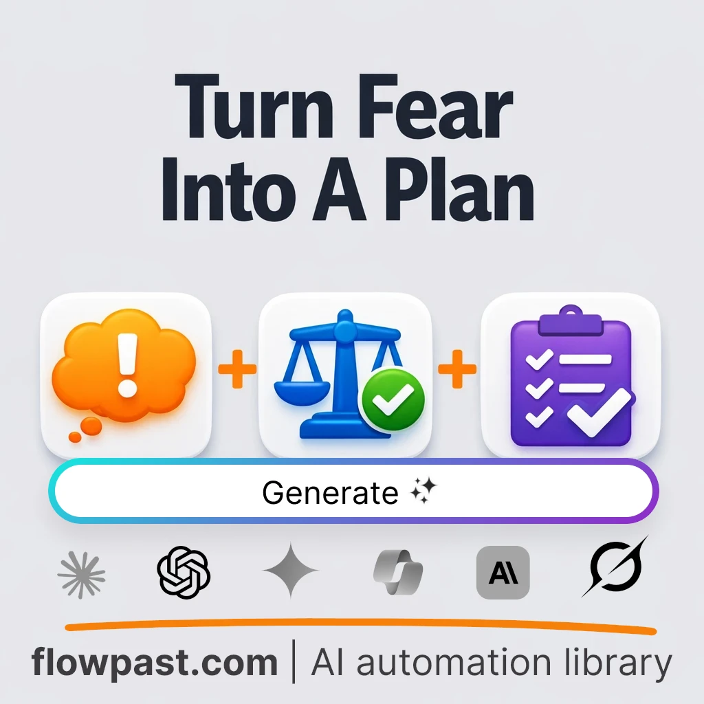 Turn Anxiety Into an Action Plan with this AI Prompt - AI prompt template