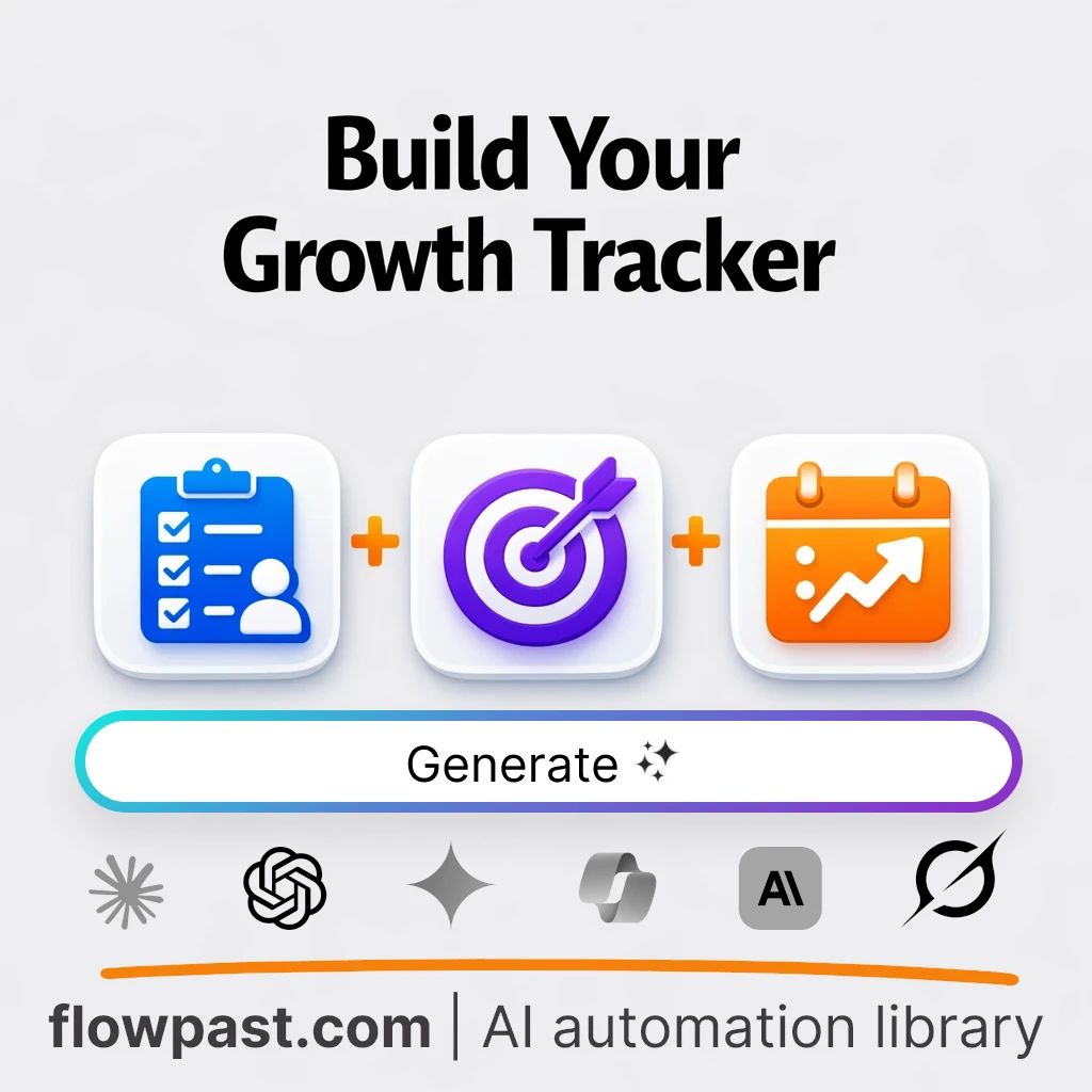 Build a Personal Growth Tracker with this AI Prompt - AI prompt template
