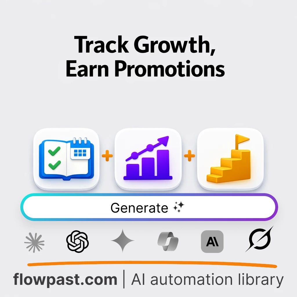 Build a Career Growth Tracking Framework AI Prompt - AI prompt template