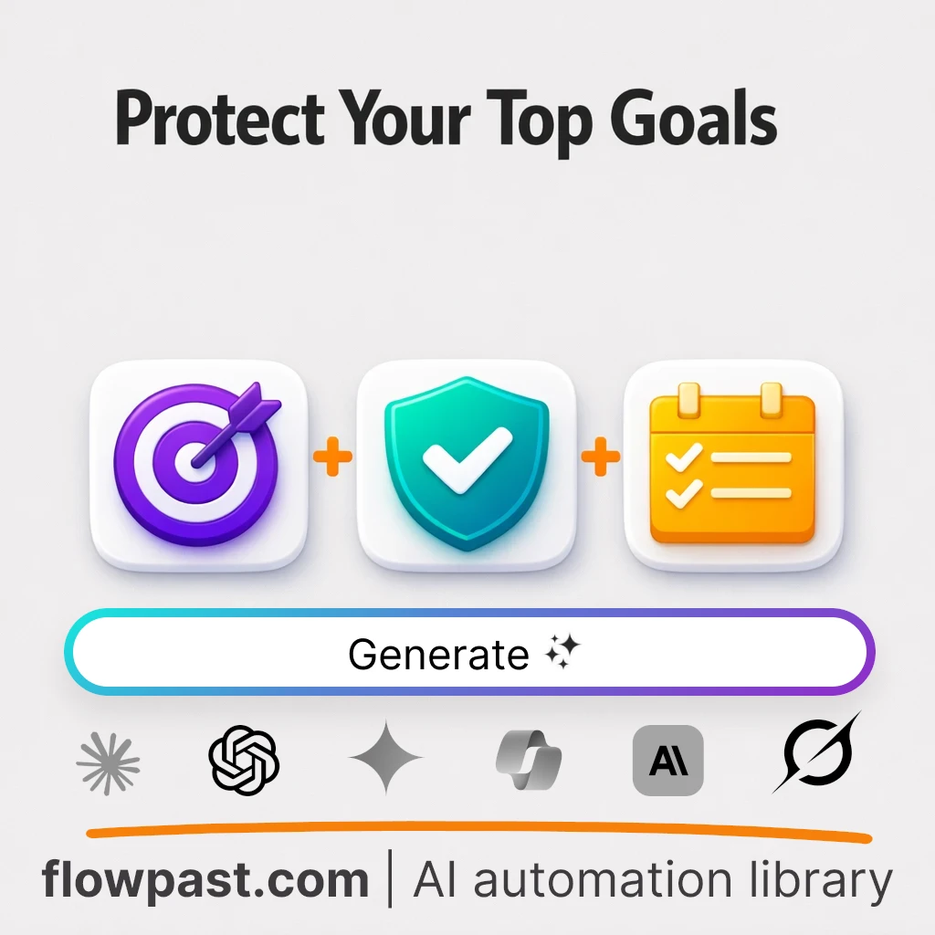 Build a Weekly Focus System with this AI Prompt - AI prompt template