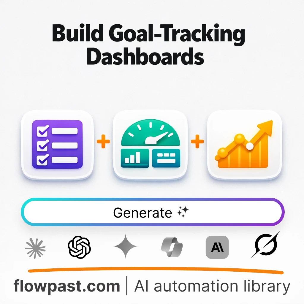 Build Goal Tracking Dashboards with this AI Prompt - AI prompt template