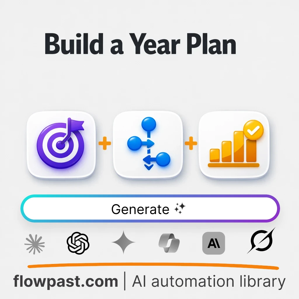 AI Prompt to Build a Cascading Annual Goal Plan - AI prompt template