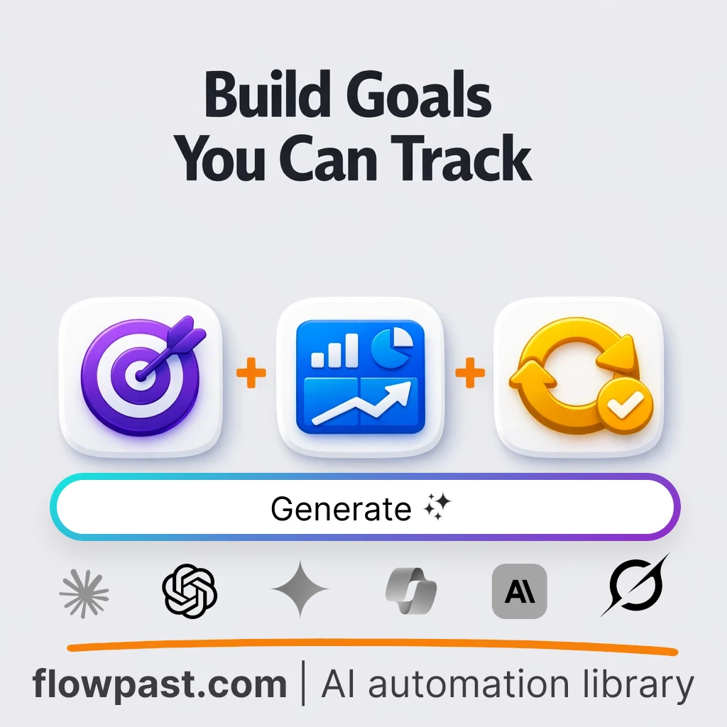 Build a 5-Step Goal System Framework AI Prompt - AI prompt template