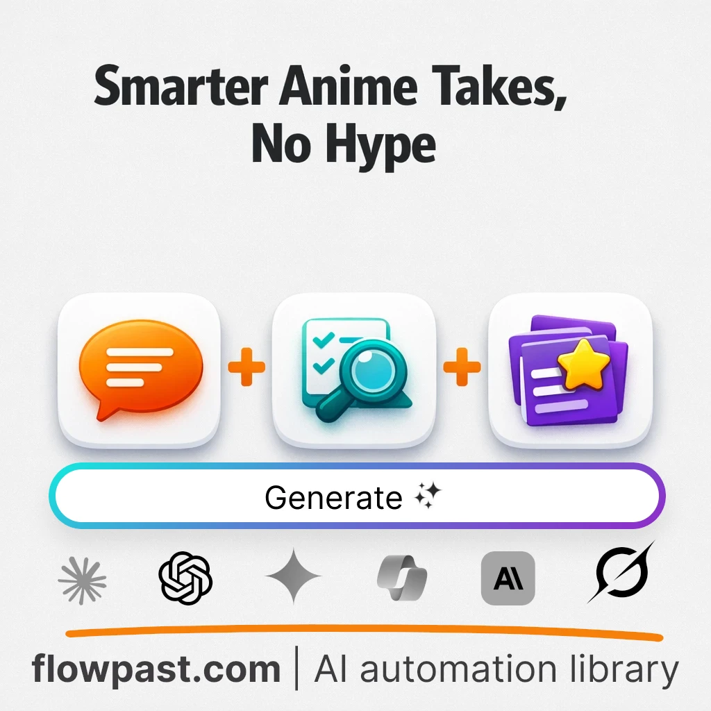 Anime Critique and Recs Guide AI Prompt - AI prompt template