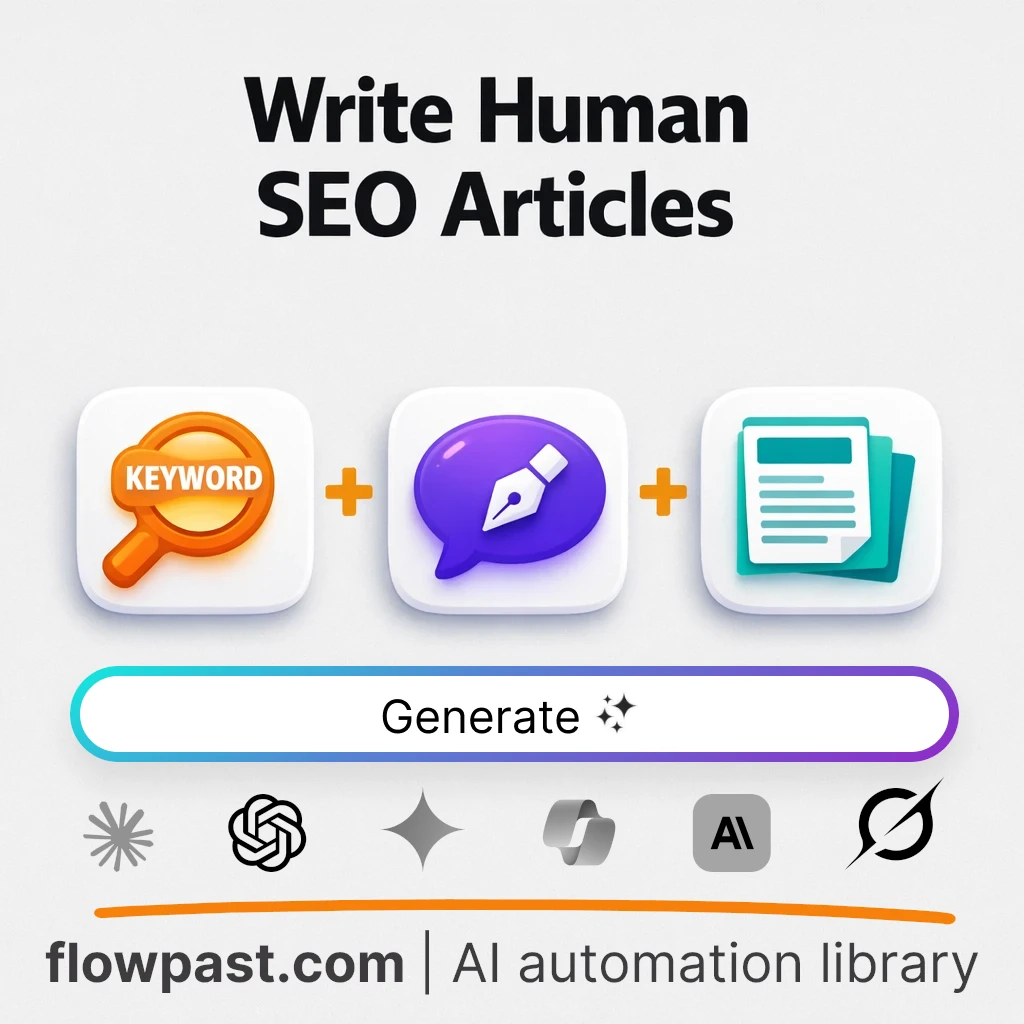 Write Human SEO Articles with this AI Prompt - AI prompt template