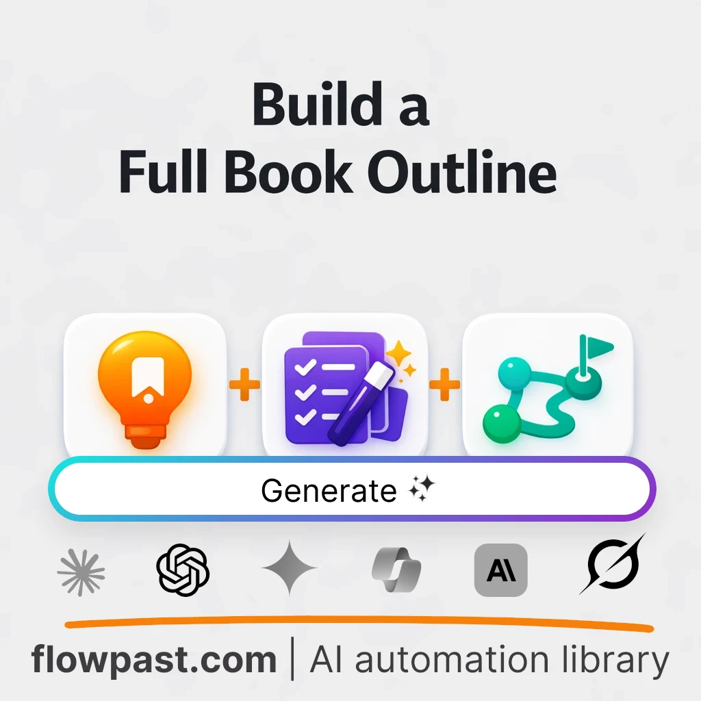 Build a Fiction Book Outline with this AI Prompt - AI prompt template
