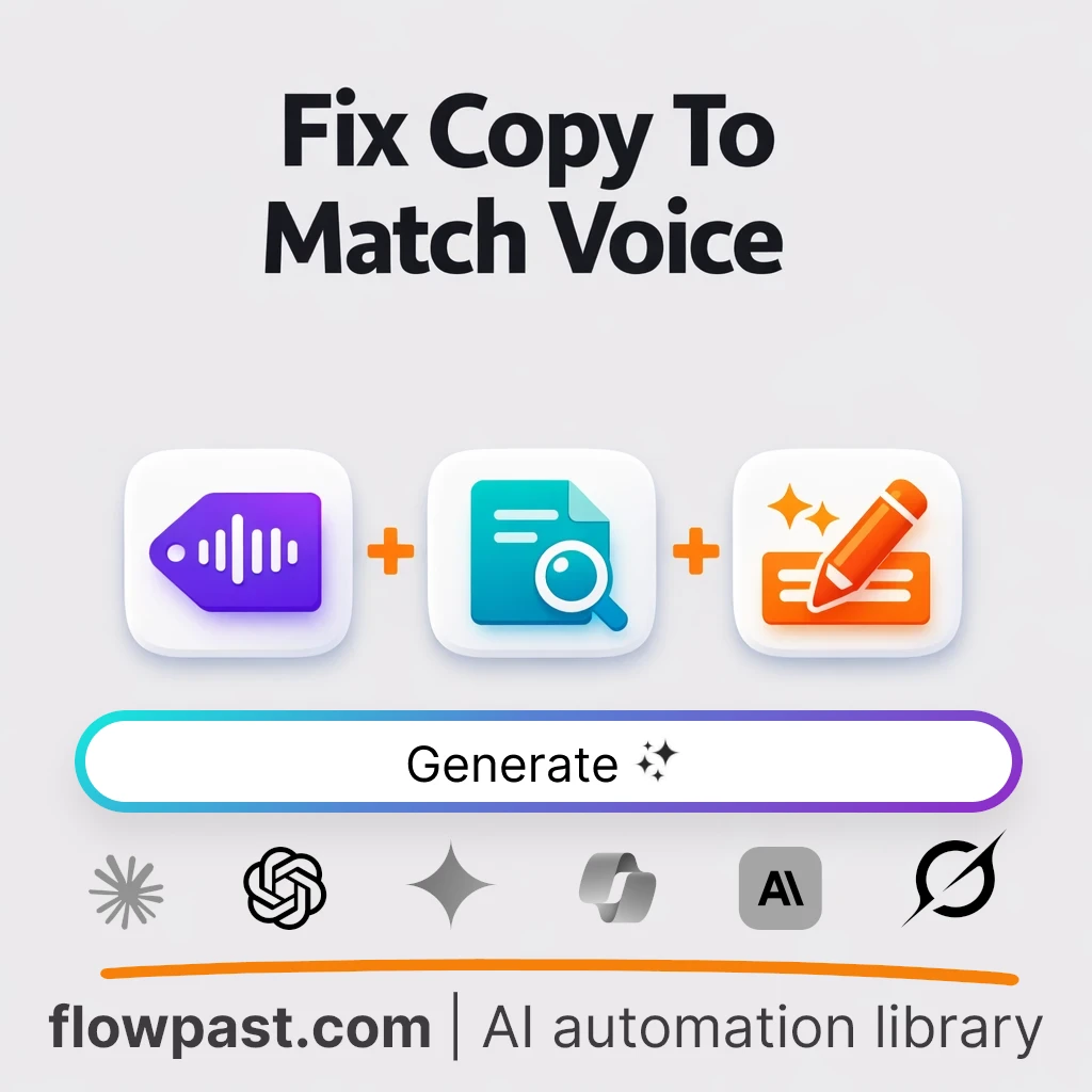 Brand Voice Audit and Rewrite Playbook AI Prompt - AI prompt template
