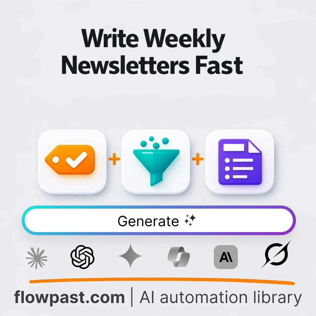 Write a Weekly News Brief with this AI Prompt - AI prompt template
