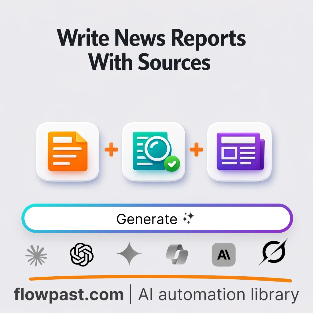 Write Newsroom-Ready Articles with this AI Prompt - AI prompt template