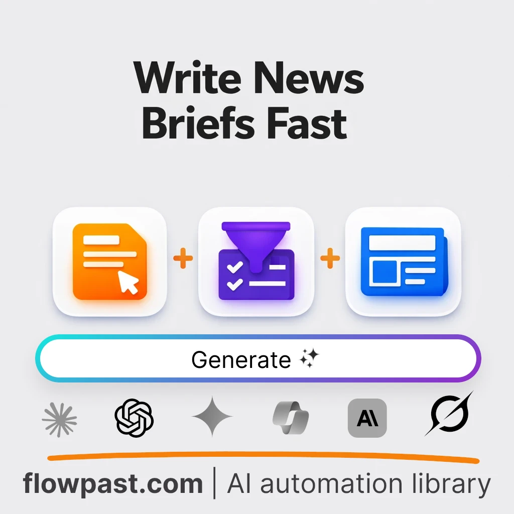 Write Clear News Briefs for Any Topic AI Prompt - AI prompt template