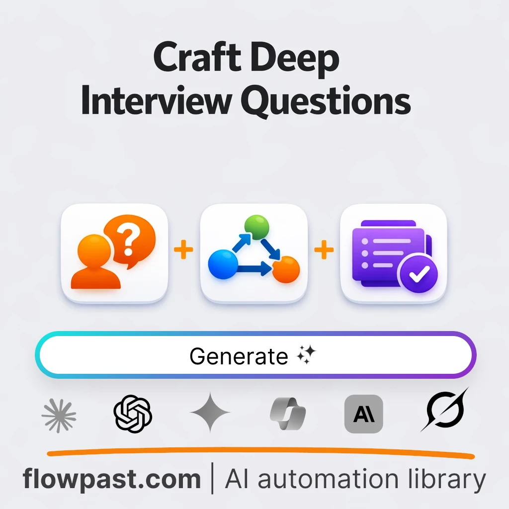 Build a Deep-Dive Interview Guide with this AI Prompt - AI prompt template