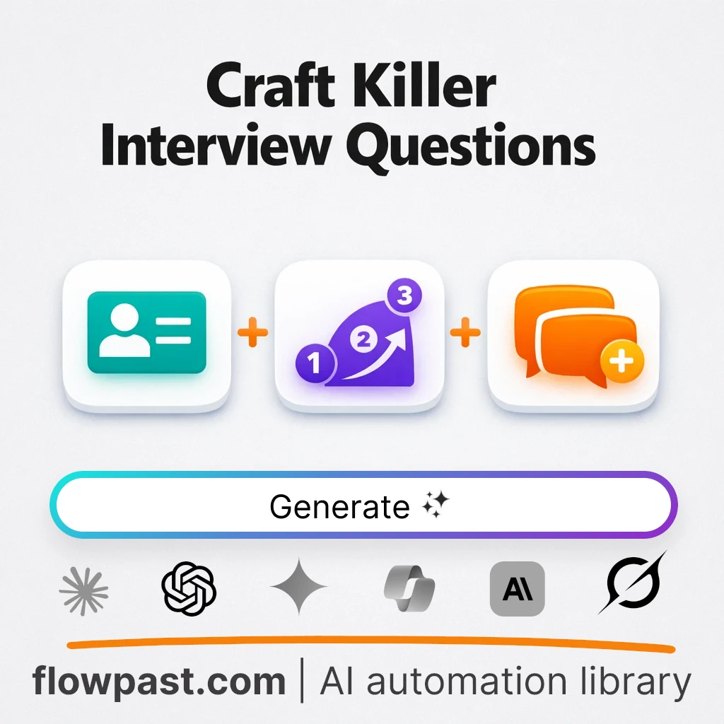 Create Long-Form Interview Questions with this AI Prompt - AI prompt template