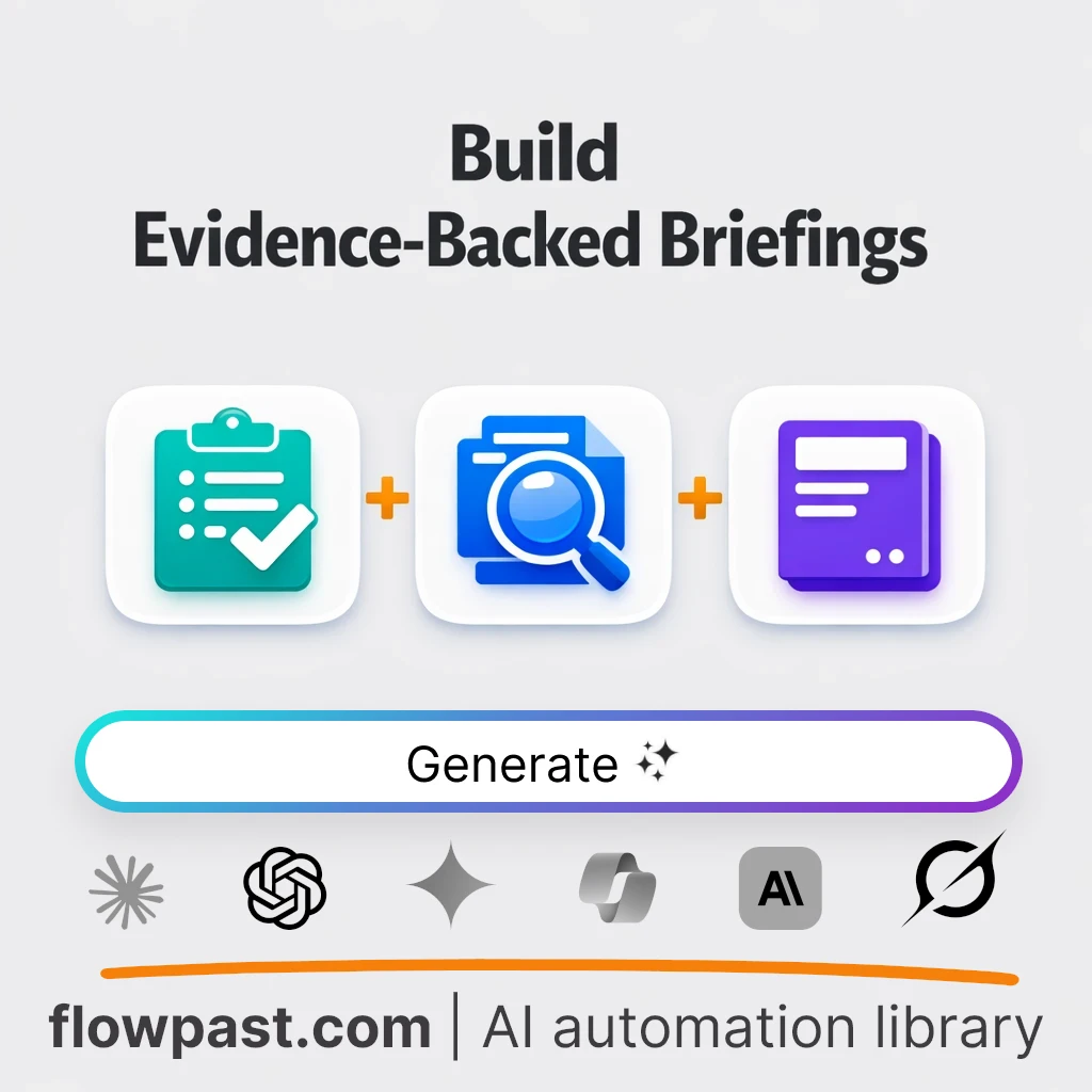 Create Investigative Research Briefing AI Prompt - AI prompt template