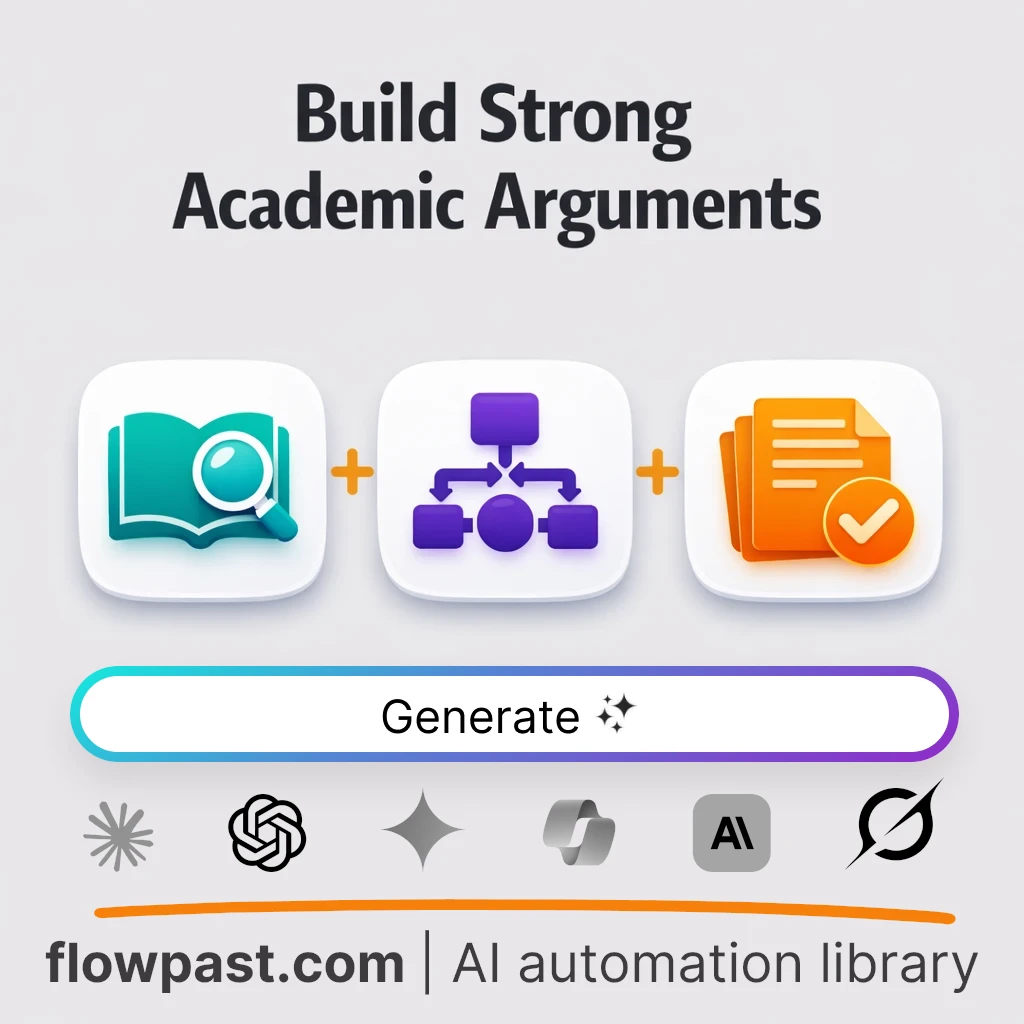 Write Scholarly Argument Essays with this AI Prompt - AI prompt template
