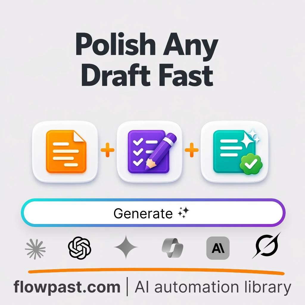 Polish Any Document to Publish-Ready with this AI Prompt - AI prompt template
