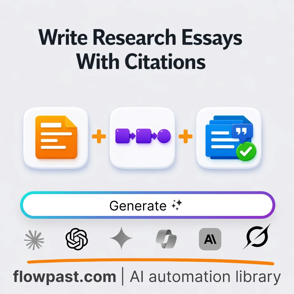 Write Research-Backed Essays with this AI Prompt - AI prompt template