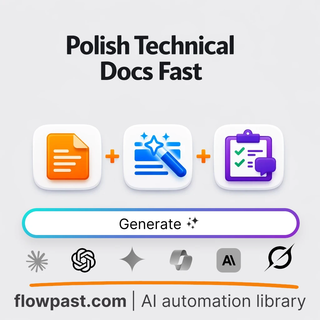 Edit Technical Docs for Clarity with this AI Prompt - AI prompt template