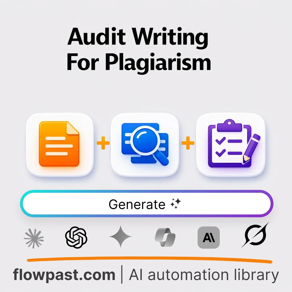 Audit Document Originality Report AI Prompt - AI prompt template