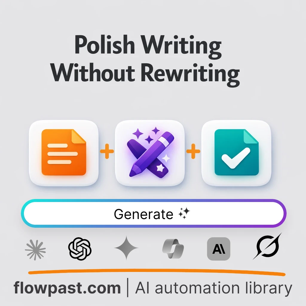 Polish Any Passage into Crisp Copy AI Prompt - AI prompt template