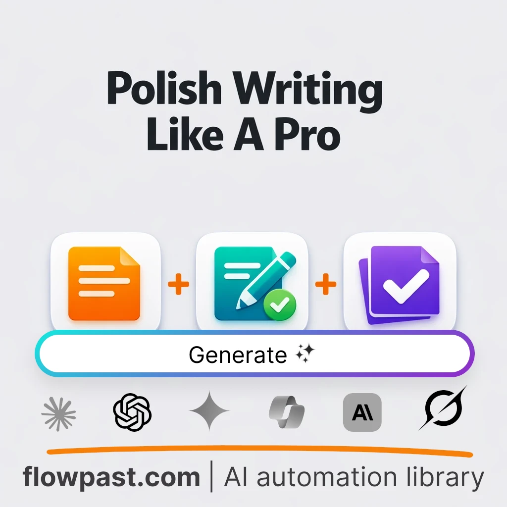Polish Any English Passage AI Prompt - AI prompt template