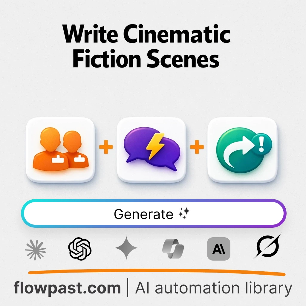 Write Character-Driven Story Scenes AI Prompt - AI prompt template