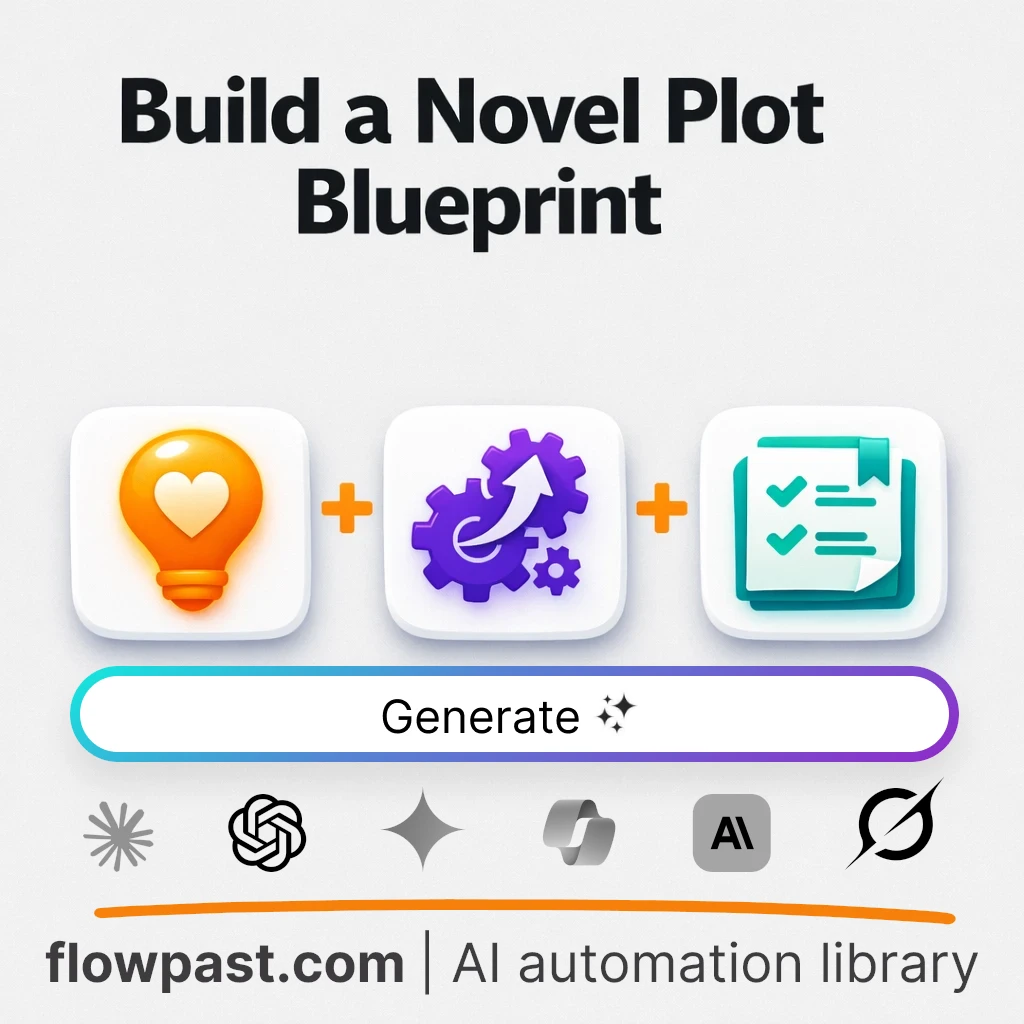 Build a Novel Blueprint with this AI Prompt - AI prompt template