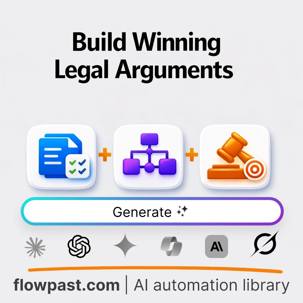 Court-Ready Litigation Arguments Menu AI Prompt - AI prompt template
