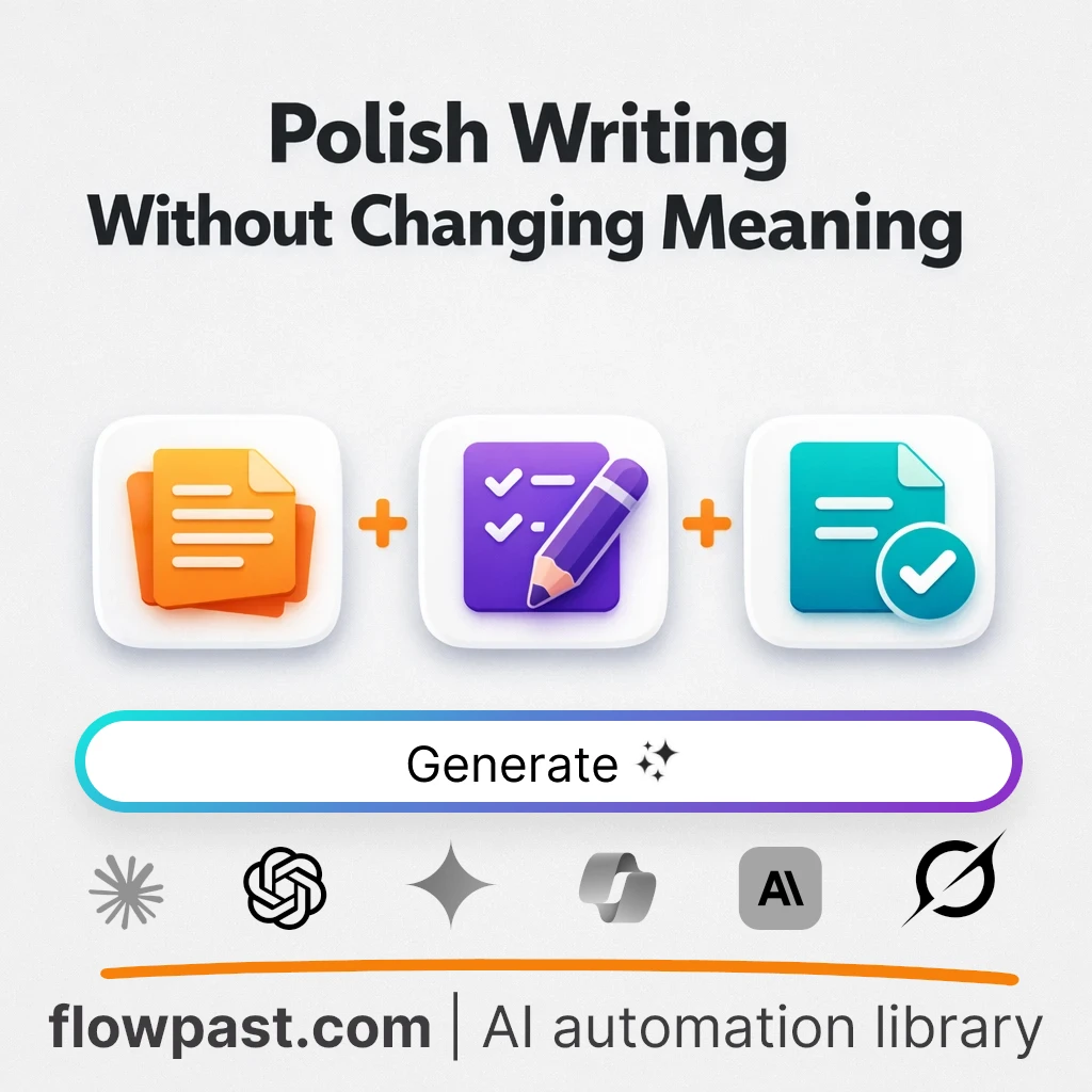 Tighten Any Draft with this AI Prompt - AI prompt template