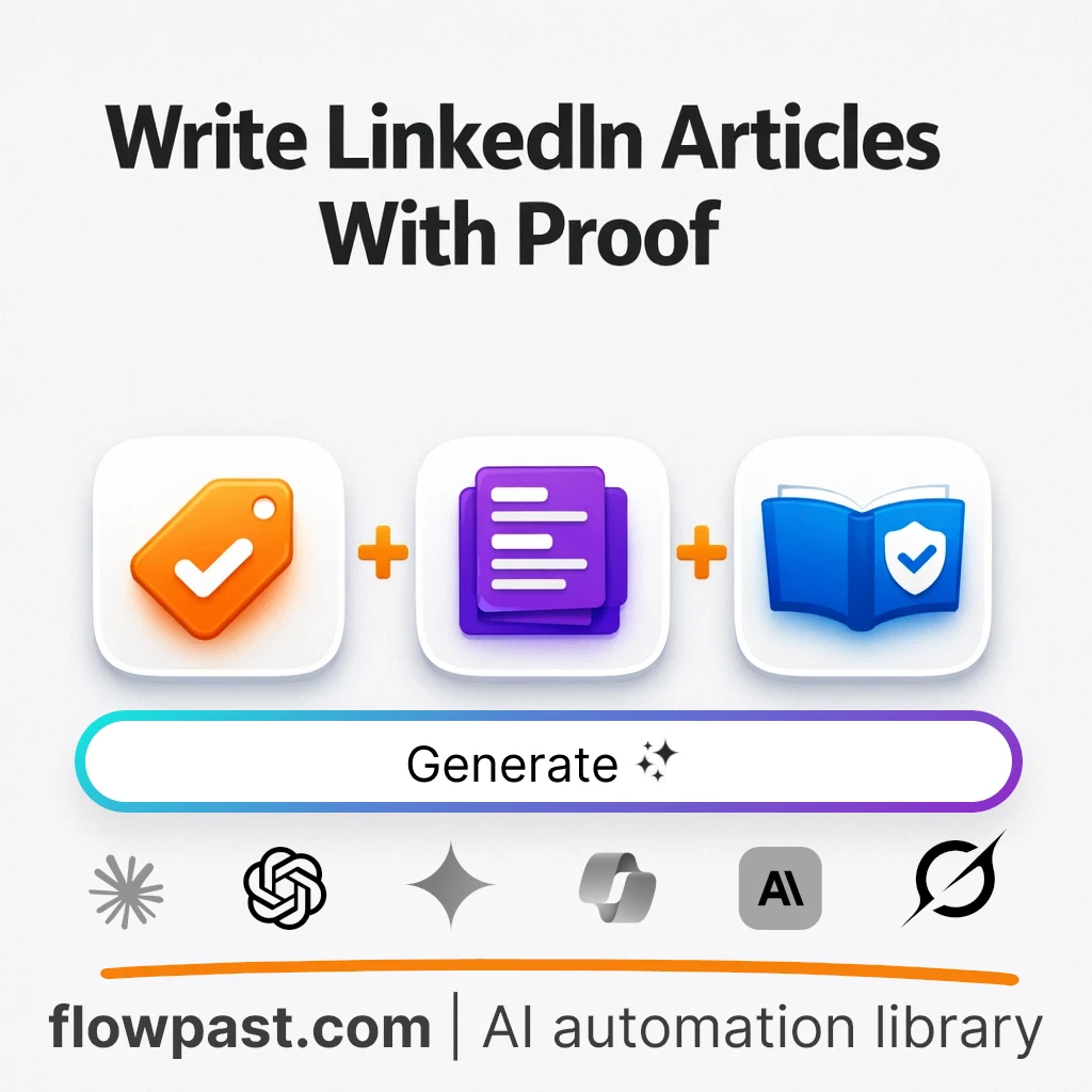 Write LinkedIn Thought Leadership Articles with this AI Prompt - AI prompt template