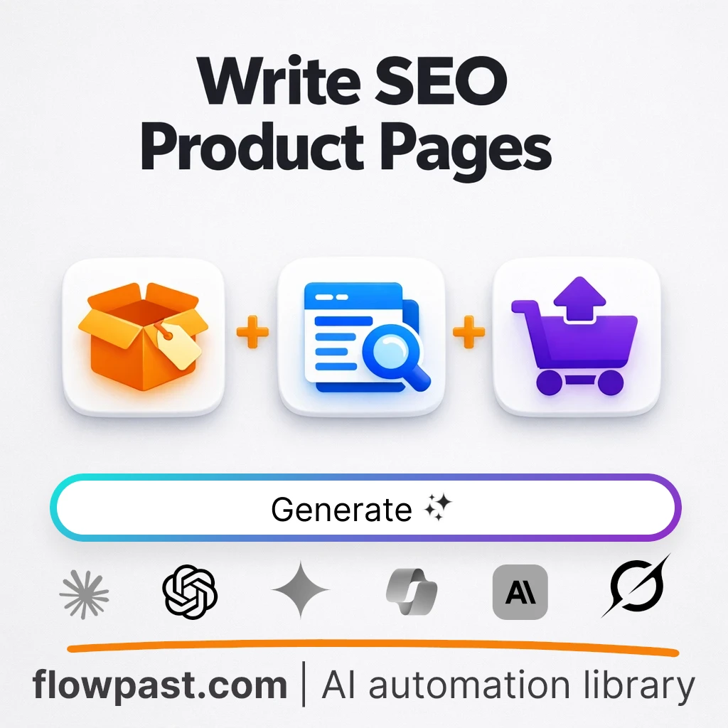 Write E-commerce Product Page Copy AI Prompt - AI prompt template