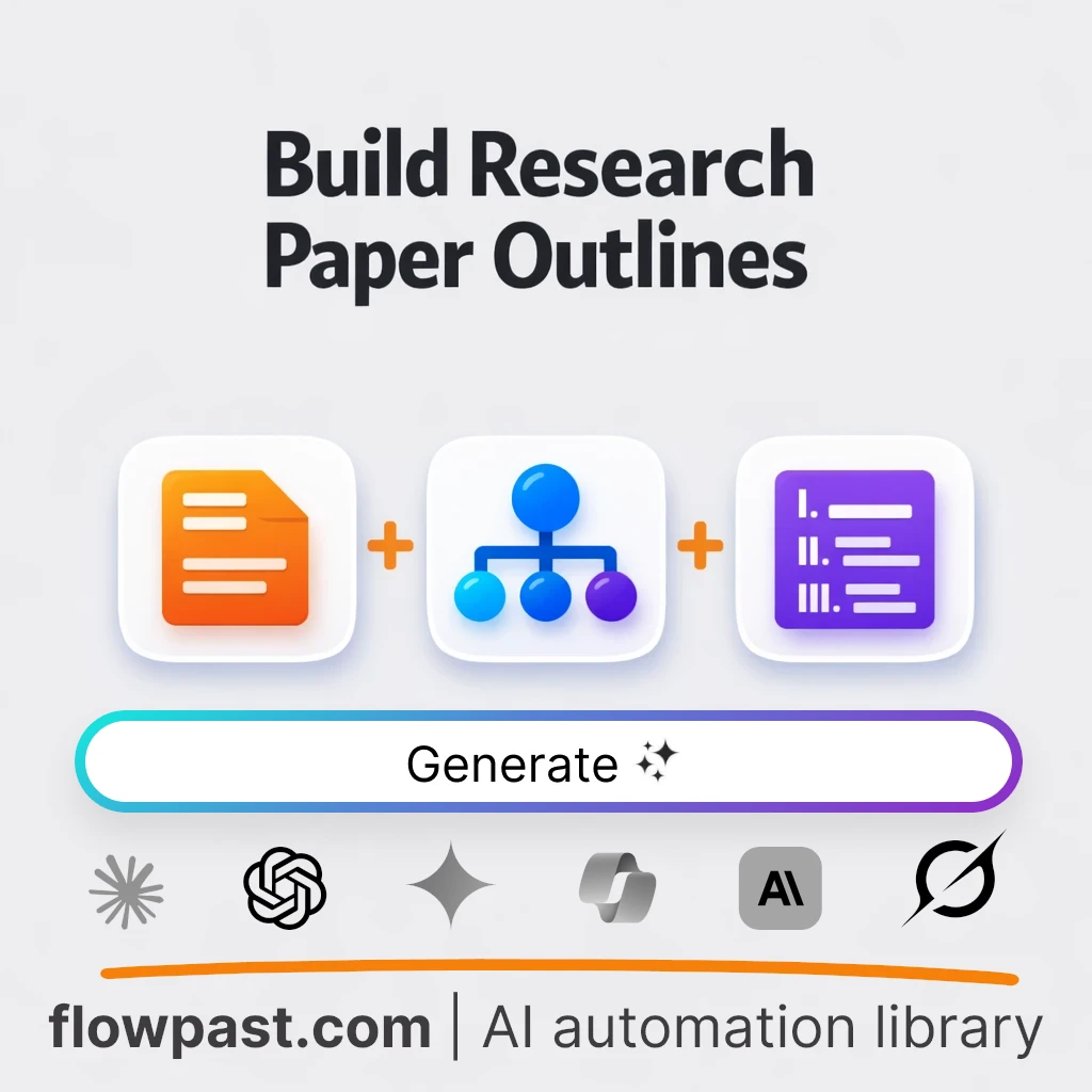 Build a Research Paper Thesis Outline AI Prompt - AI prompt template