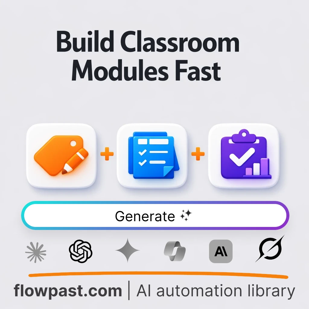 Build Instructional Modules with this AI Prompt - AI prompt template