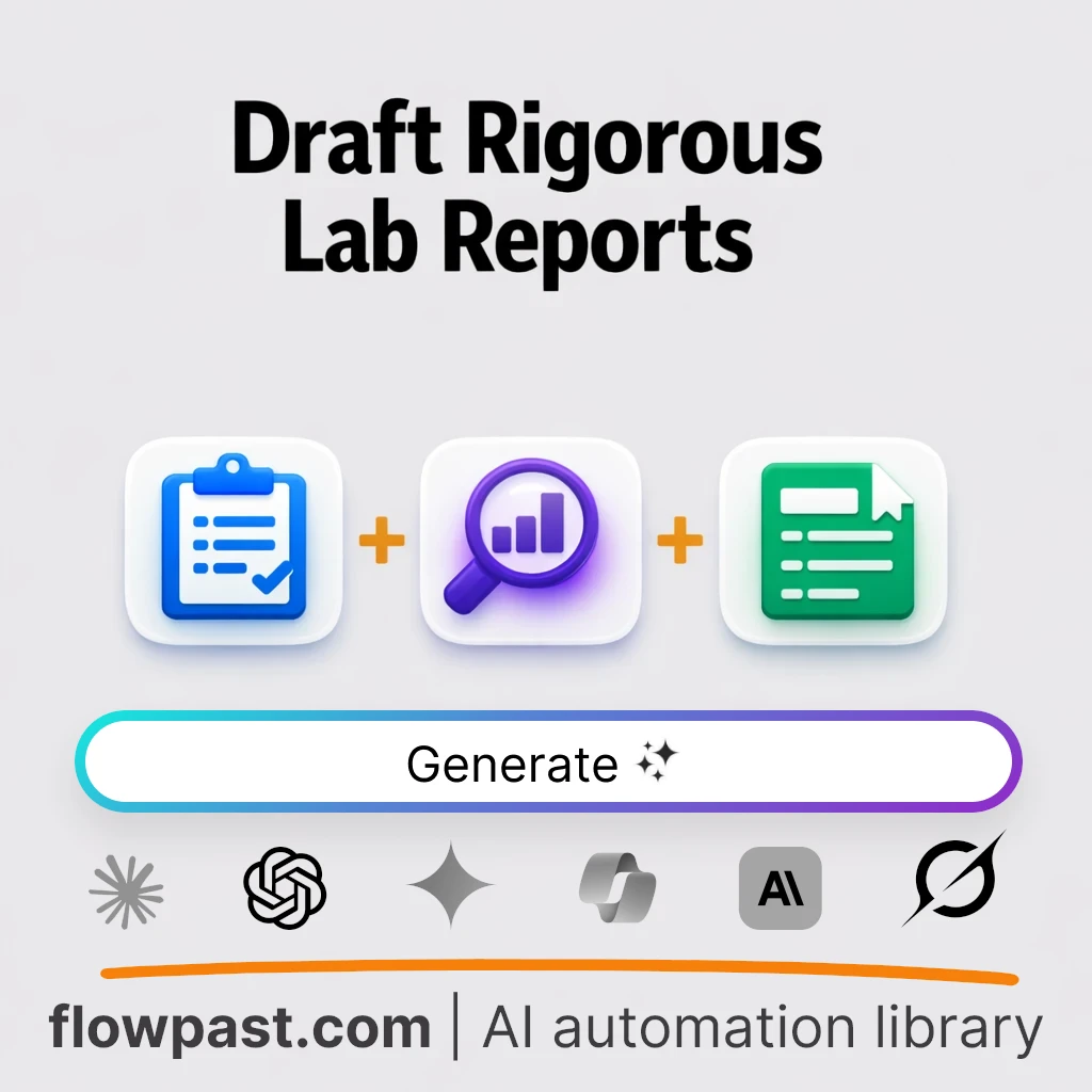 Write a Scientific Lab Report with this AI Prompt - AI prompt template