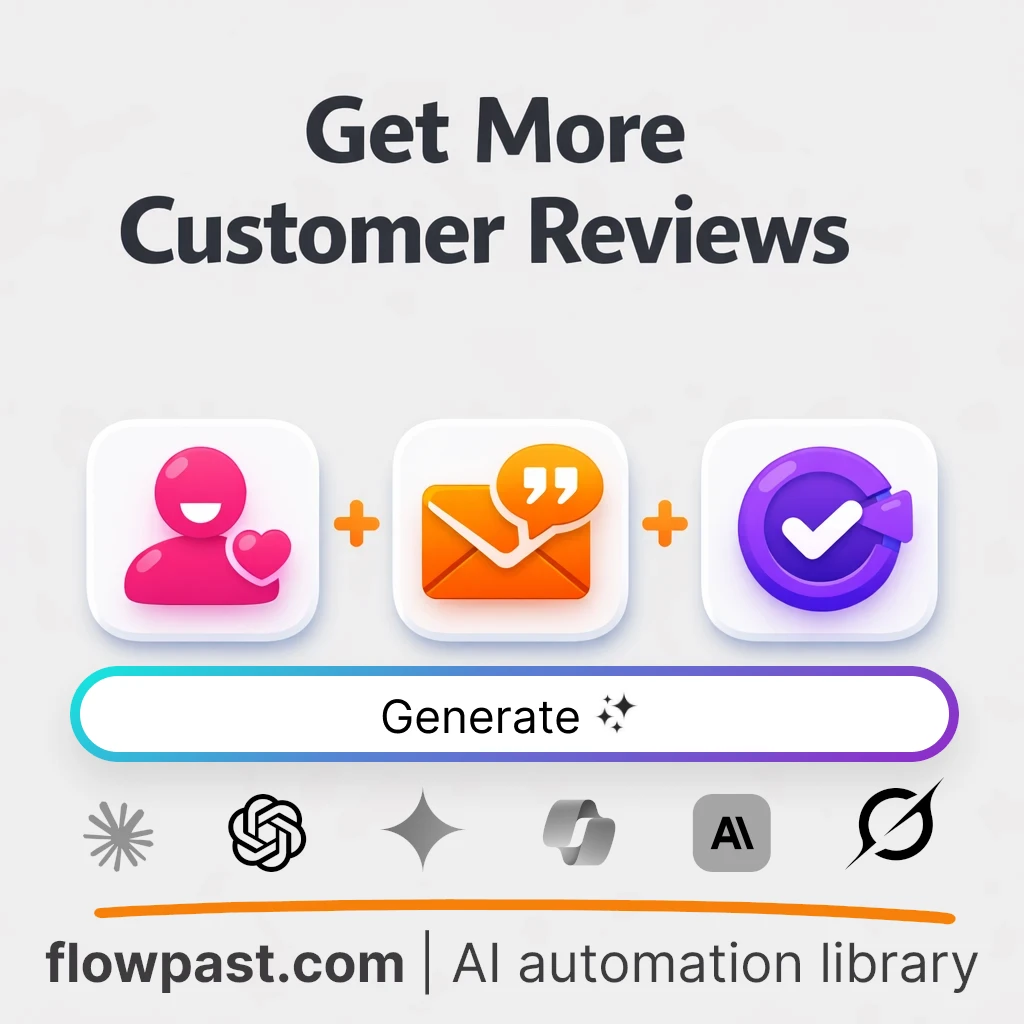 Write Review Request Emails with this AI Prompt - AI prompt template