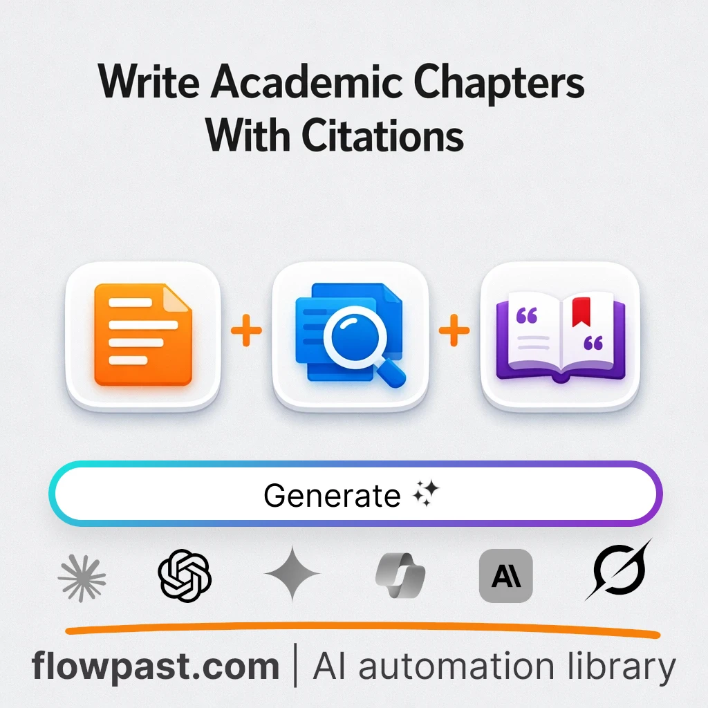 Write an Academic Book Chapter with this AI Prompt - AI prompt template