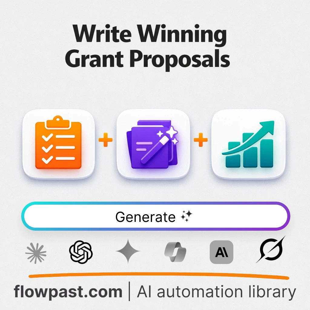 Build a Funder-Ready Grant Proposal with this AI Prompt - AI prompt template