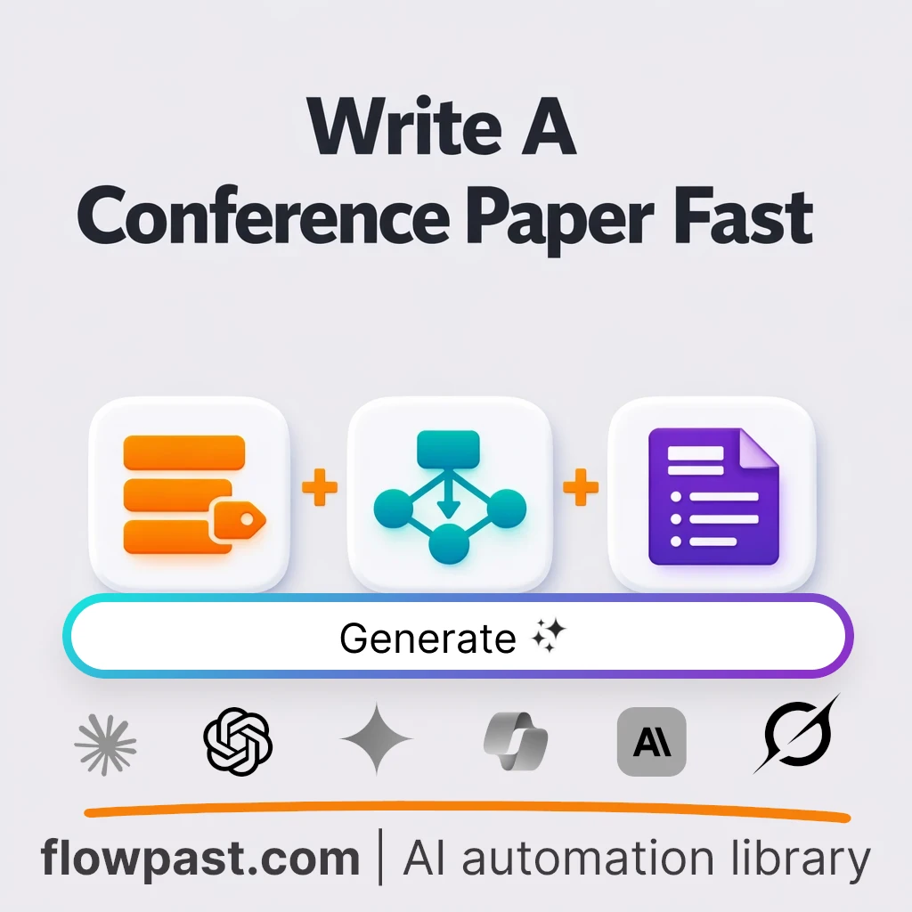 Draft a Conference Paper with this AI Prompt - AI prompt template