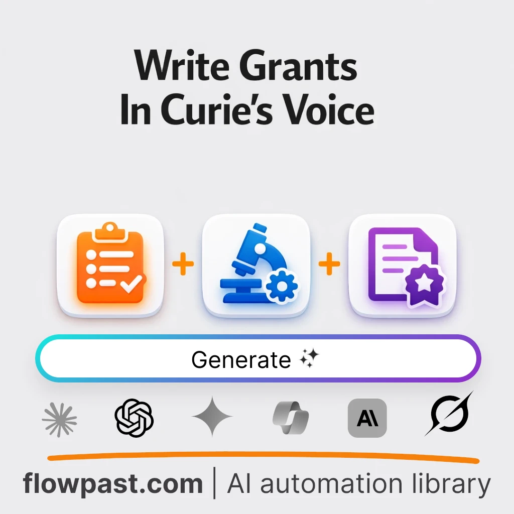 Write a Research Grant Proposal with this AI Prompt - AI prompt template