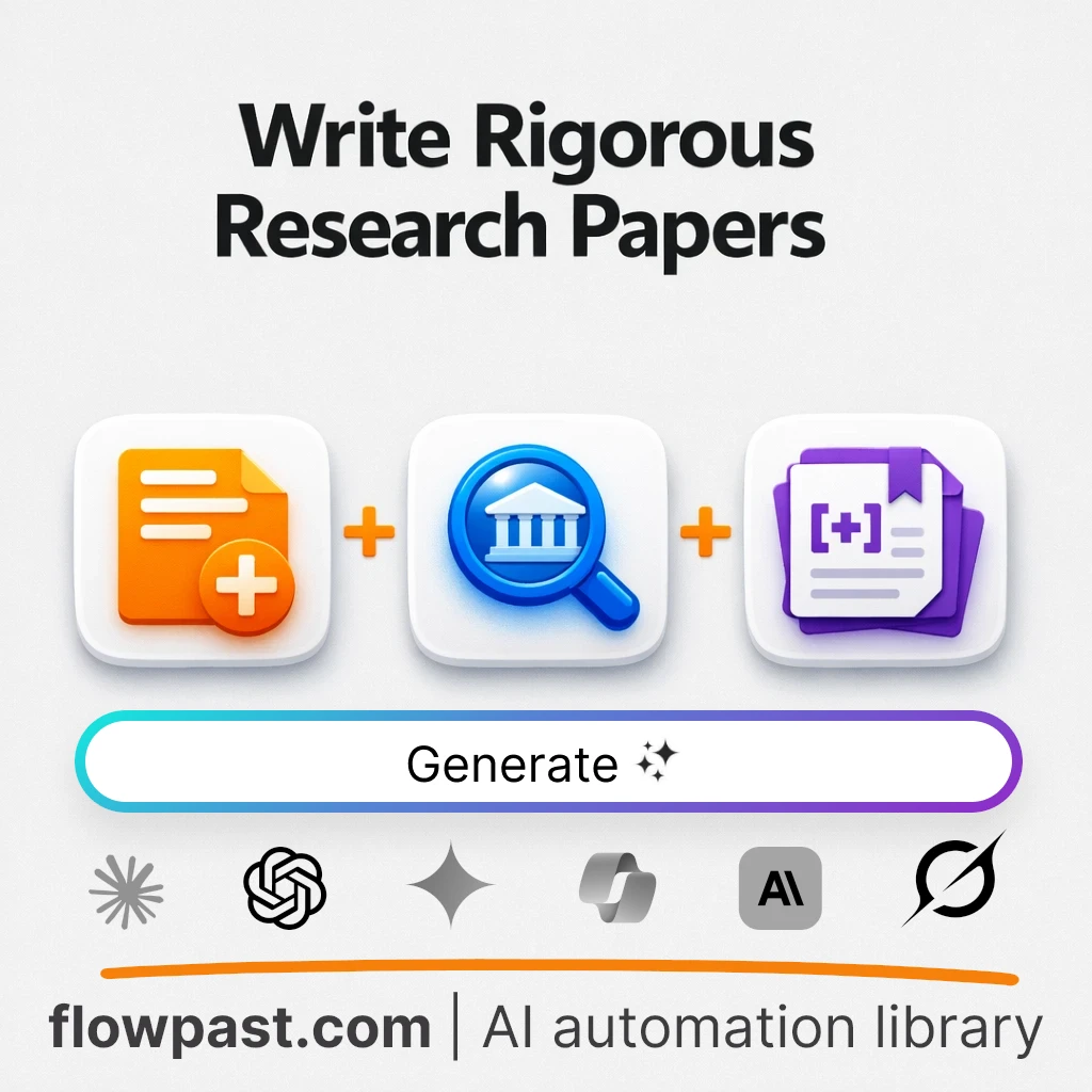 Write an Academic Research Paper AI Prompt - AI prompt template