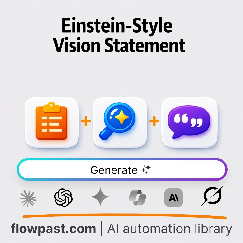 Write a Project Vision Statement with this AI Prompt - AI prompt template