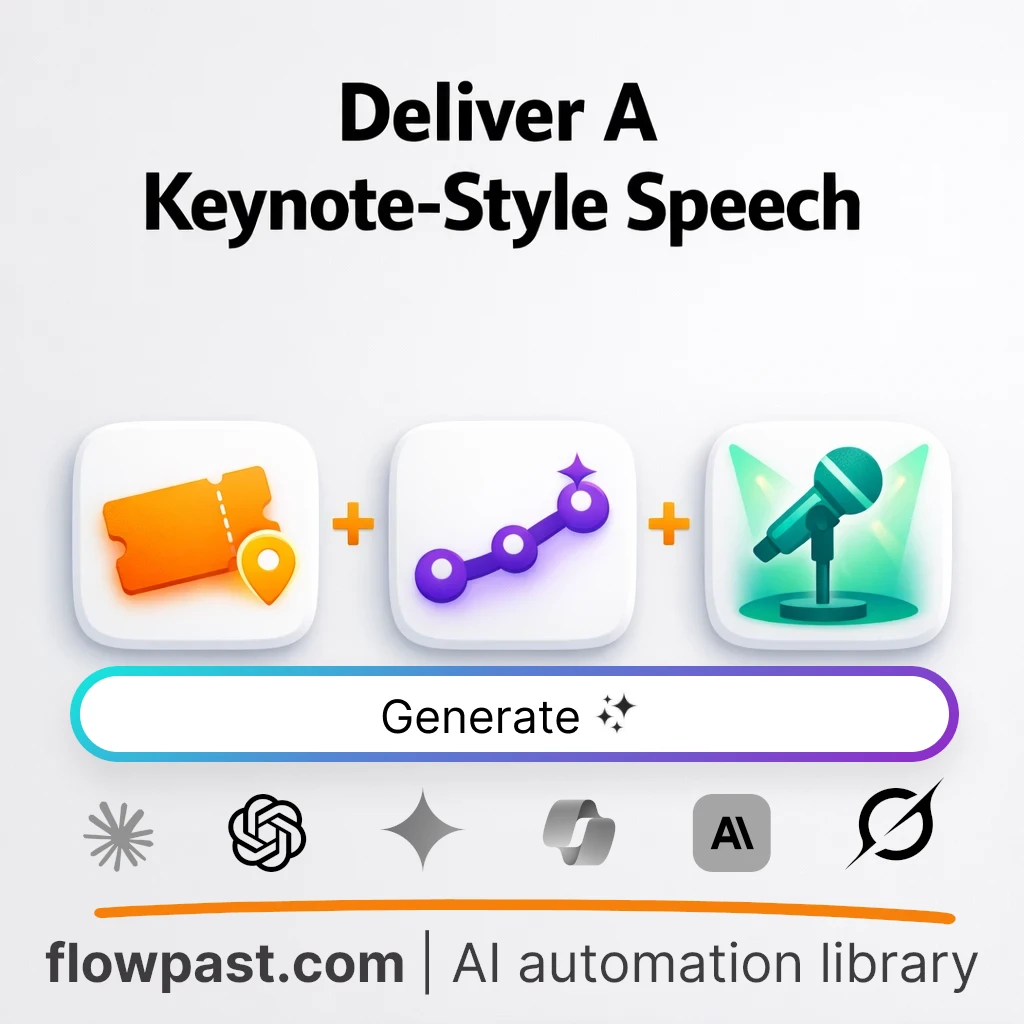 Write Keynote Speeches in a Visionary Style with this AI Prompt - AI prompt template
